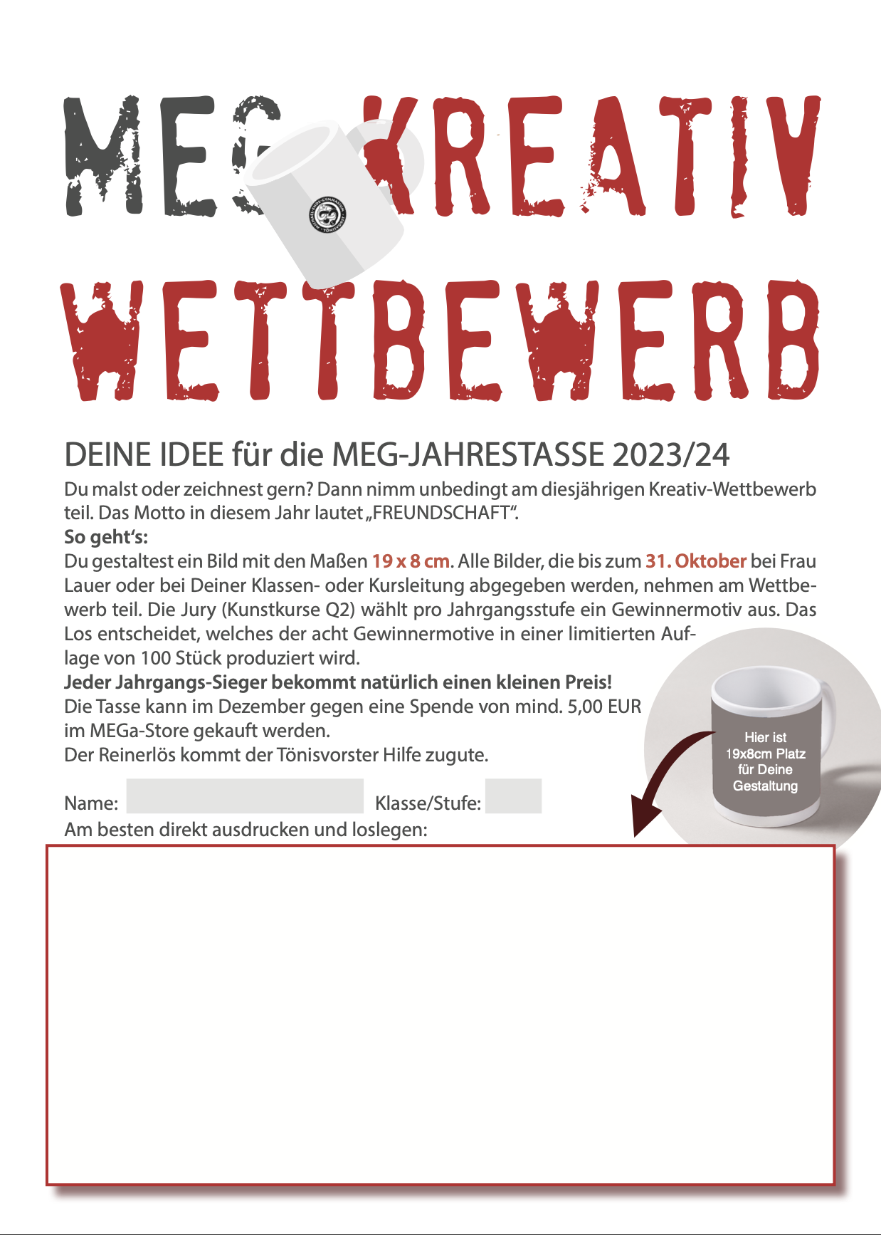 Read more about the article MEG-Kreativwettbewerb