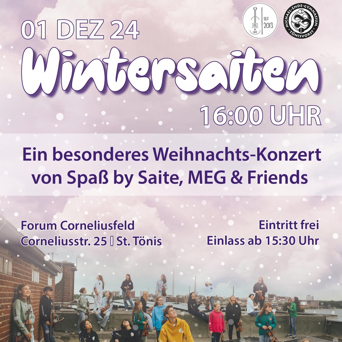 Read more about the article Wintersaiten Konzert am 1. Dezember