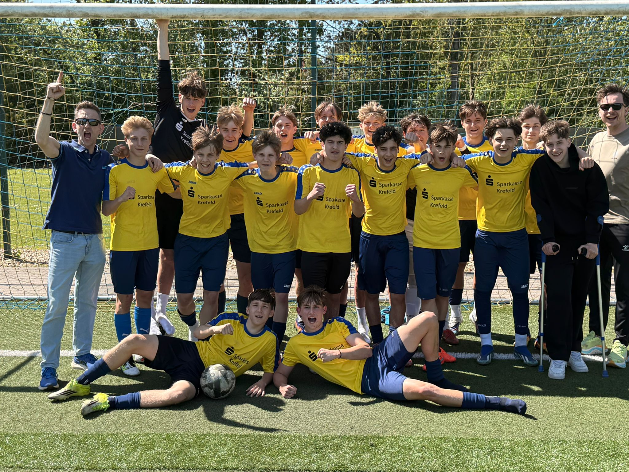 Mehr über den Artikel erfahren U-17 ist souveräner Kreismeister