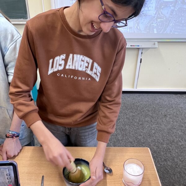 Matcha タイム。Matcha-Zeit!